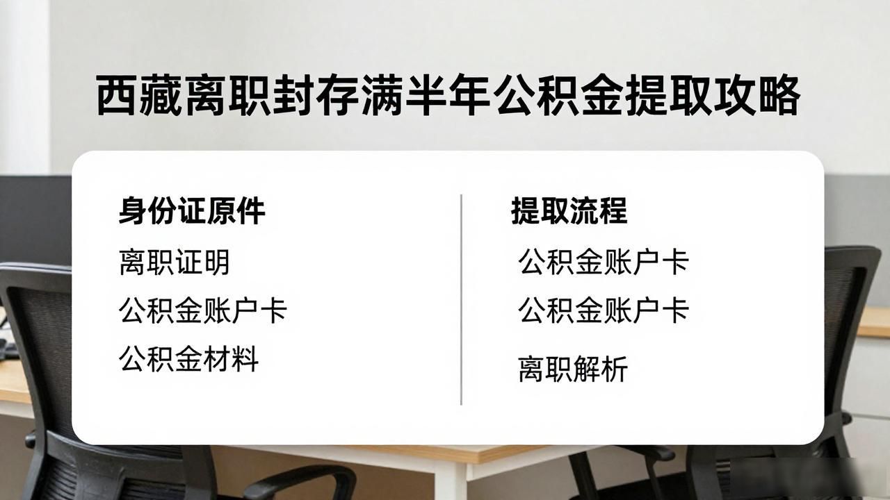 离职封存怎么办理_离职封存满半年提取攻略_离职封存满6个月才能提取吗
